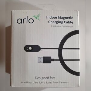Arlo Indoor Magnetic Charging Cable - Black